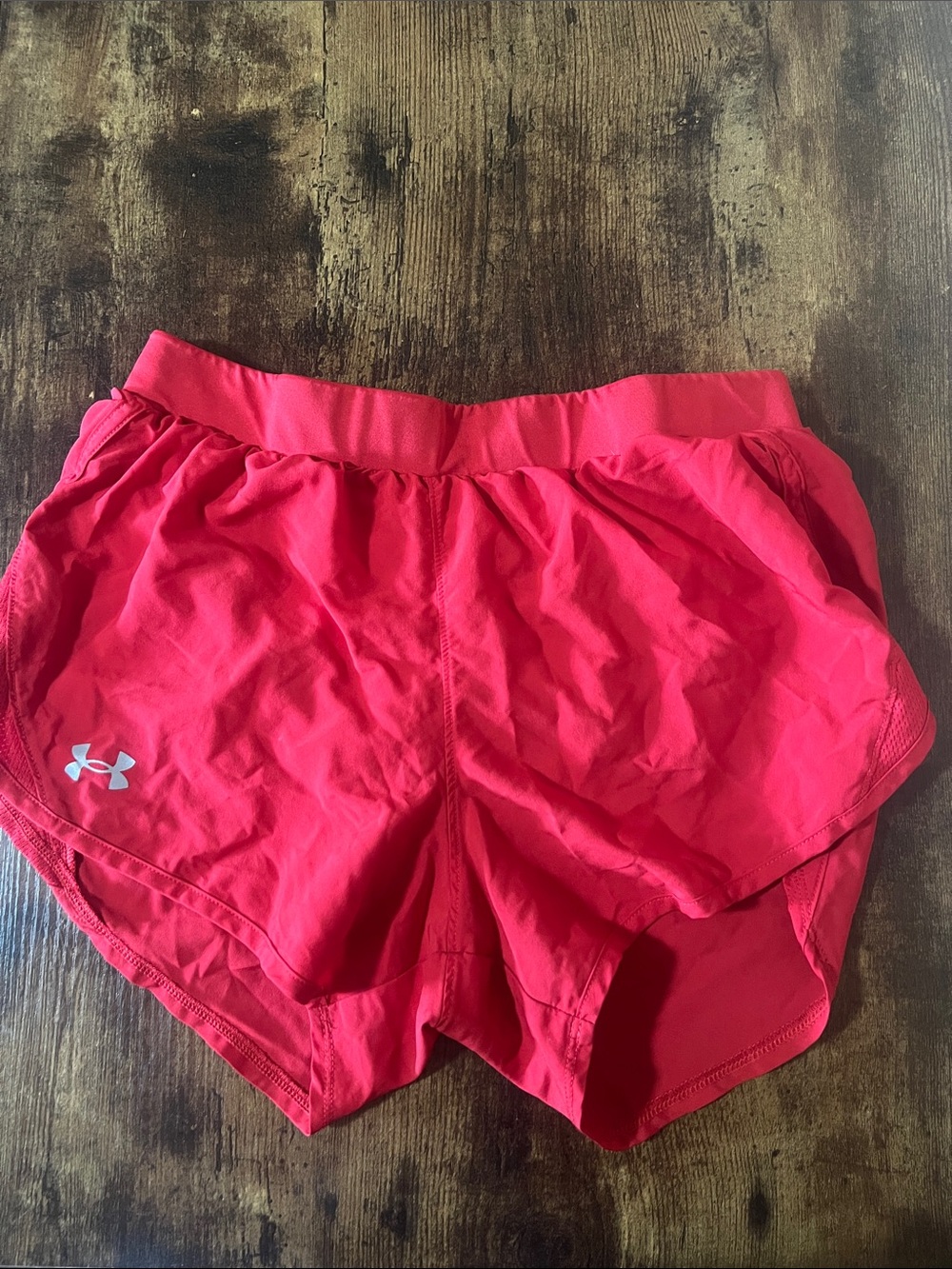 Under Armour Women's Red Athletic Running Shorts